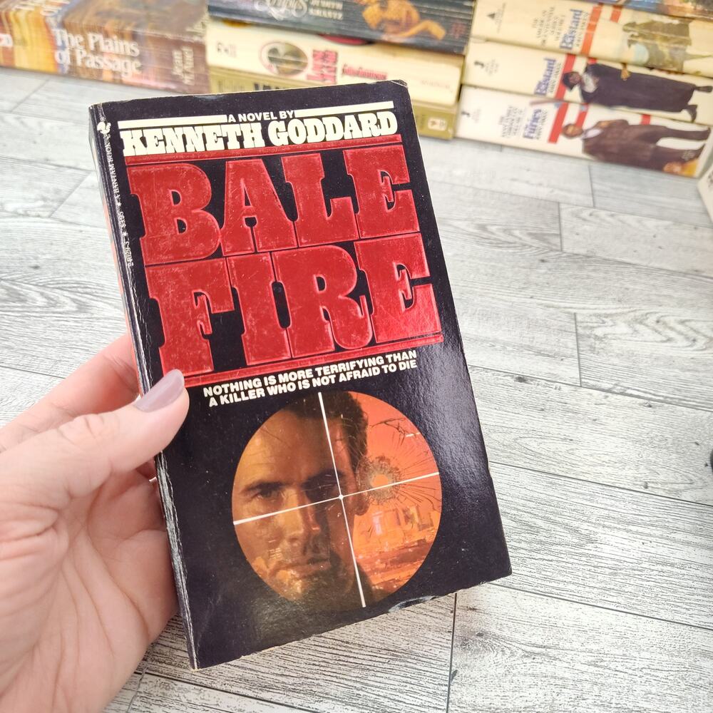 BALEFIRE Kenneth Goddard 1984 Bantam Rack Size 1st Edition Paperback